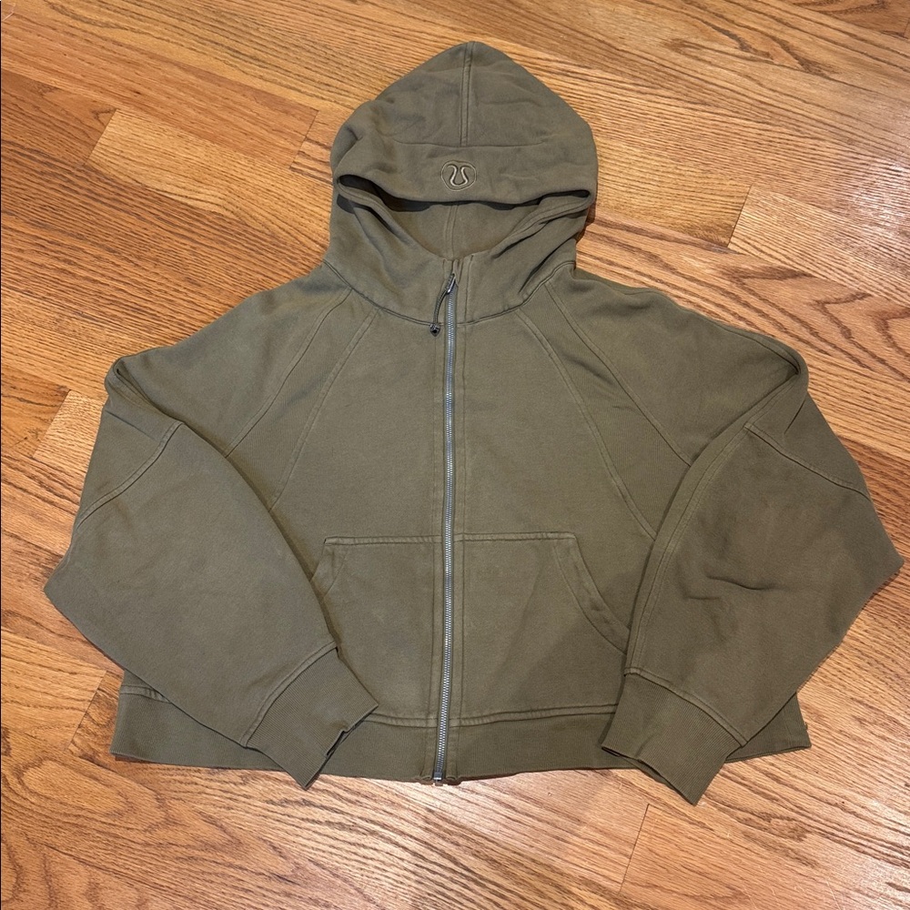 lululemon athletica Olive Green Hoodie